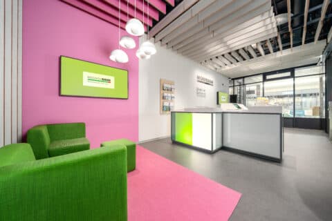 Prototypen E-Bankfilialen der Migros Bank