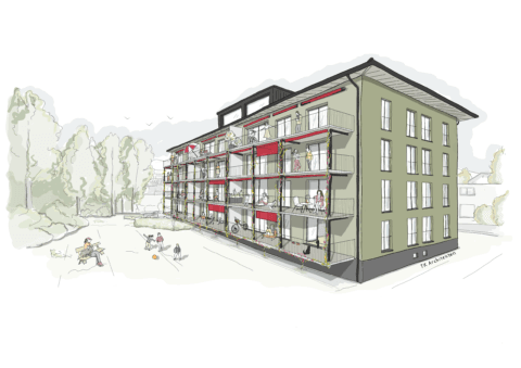 Totalsanierung und Erweiterung Mehrfamilienhaus